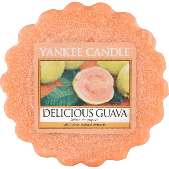 Yankee Candle Delicious Guava - Leckeres Guaven-Duftwachs für Duftlampe 22 g