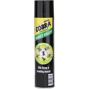 Super Cobra Kills Flying & Crawling Insects Spray gegen fliegende und kriechende Insekten 400 ml