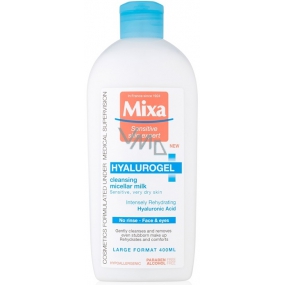 Mischen Sie Hyalurogel Reinigungsmizellenmilch für empfindliche und trockene Haut 400 ml