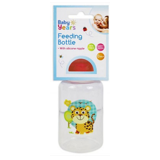 First Steps Safari 0+ Babyflasche Gepard orange 150 ml