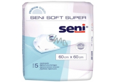 Seni Soft Super hygienische Saugeinlagen 4 Tropfen, 60 x 60 cm 5 Stück