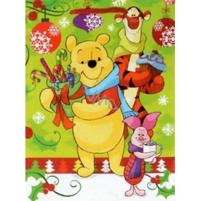 Nekupto Geschenk Papiertüte 23 x 18 x 10 cm Winnie the Pooh, Weihnachten 1187 WLGM