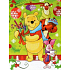 Nekupto Geschenk Papiertüte 23 x 18 x 10 cm Winnie the Pooh, Weihnachten 1187 WLGM