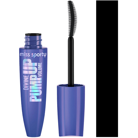 Miss Sports Divine False Lash Verlängerungswimperntusche 100 schwarz 12 ml