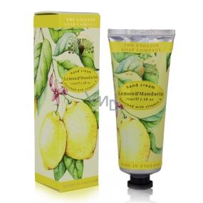 English Soap Lemon & Mandarin Luxus-Handcreme mit Vitamin E und Bienenwachs 75 ml