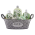 Böhmen Geschenke Cannabis Hanföl Duschöl 250 ml + Toilettenseife 100 g + Badeschaum 500 ml + funkelnde Bombe 100 g Geschenkboxen