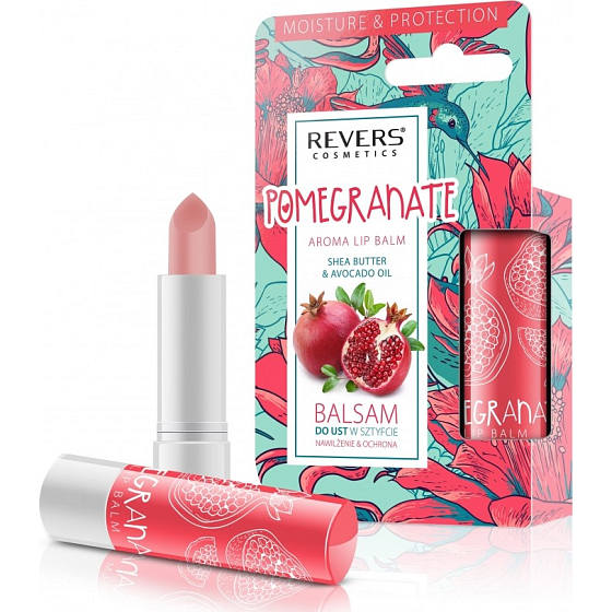 Revers Aroma Lippenbalsam Granatapfel Lippenbalsam mit Granatapfel Duft 4 g
