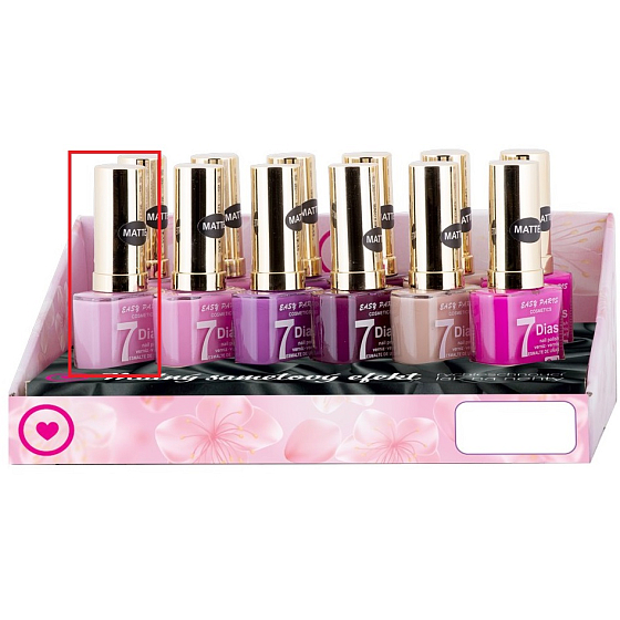 My 7Dias Efecto Gel Gel-Nagellack matt hellrosa 13 ml