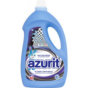 Azurit Flüssigwaschmittel für schwarze und dunkle Kleidung 62 Dosen 2480 ml