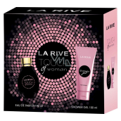 La Rive Touch of Woman Eau de Parfum 90 ml + Duschgel 100 ml, Geschenkset für Frauen