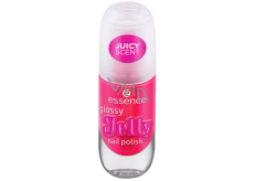 Essence Glossy Jelly Nagellack mit Duft und Hochglanz 02 Candy Gloss 8 ml