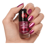 Essence Satin Chrome Nagellack 03 Meta Maroon 8 ml