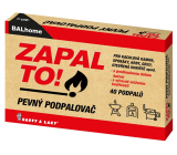 Balhome Zapal To! Pevný podpalovač 40 kusů