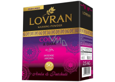 Lovran Color & Dark Amla Patchouli prací prášek na barevné a tmavé prádlo 50 dávek 2,5 kg