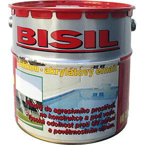 Bisil Farbe für Beton unter Wasser, wasserfest, 0101 grau, 8 kg