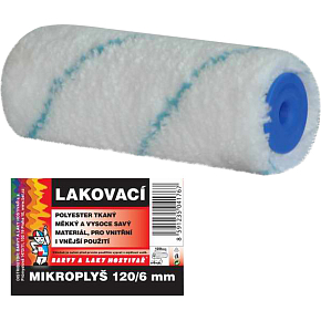 BARVY A LAKY HOSTIVAŘ Mikrofaser Farbroller für Halter 6 mm, 120 mm