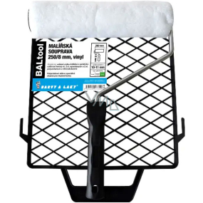 BARVY A LAKY HOSTIVAŘ Vinyl Farbroller mit Halter und Gitter, 250 mm