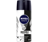 Nivea Men Black & White Invisible Original Antitranspirant, 100 ml