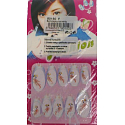 Absolute Cosmetics Nail Art Aufkleber Nail Sticker 1 Bogen mit verschiedenen Motiven