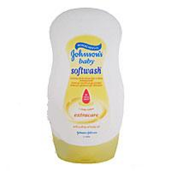Johnsons Baby Softwash mit einem Tropfen Ölcreme Baby-Duschgel 250 ml