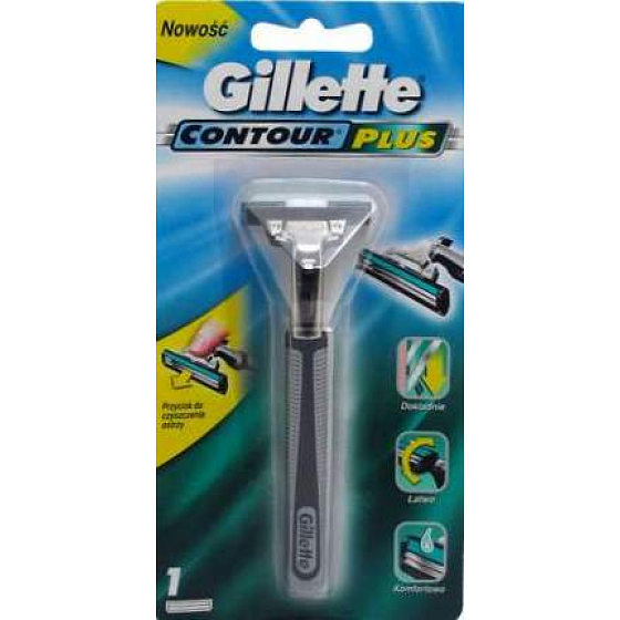Gillette Contour Plus & Clean Rasierer für Männer