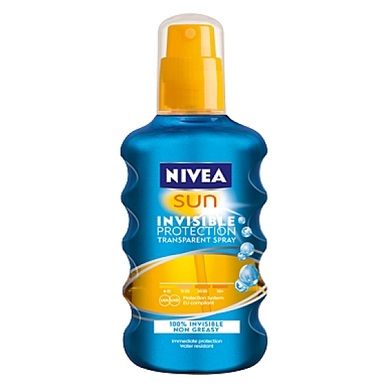 Nivea Sun Invisible Protection OF10 unsichtbarer Sonnenspray 200 ml