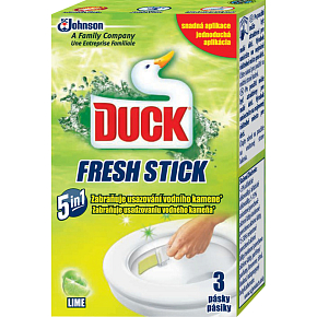 Duck WC Pásky Fresh Stick Limette, 3 ks