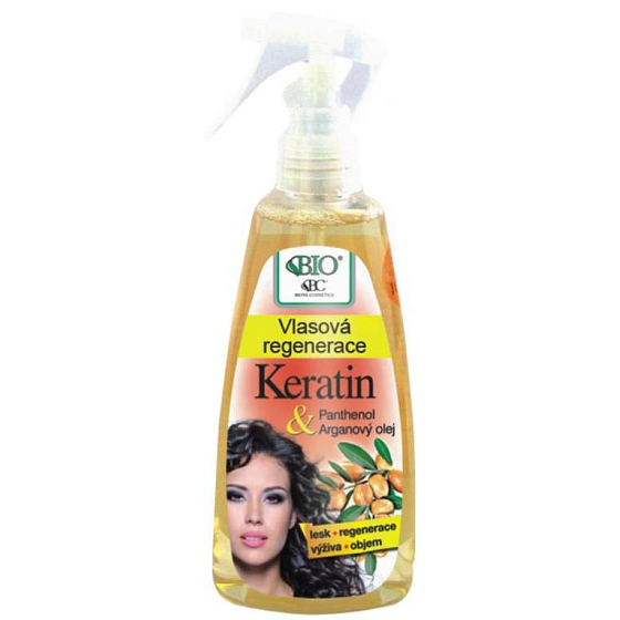 Bione Cosmetics Keratin & Arganöl Haarregeneration 260 ml