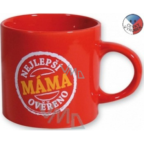 Nekupto Geschenke mit Humor Bester mama verifizierter Becher 0,4 l 1 Stück