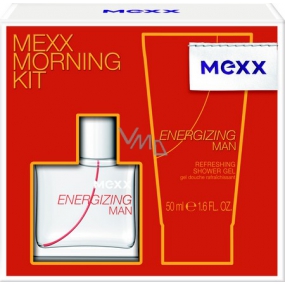 Mexx Energizing Man eau de Toilette 30 ml + Duschgel 50 ml, Geschenkset