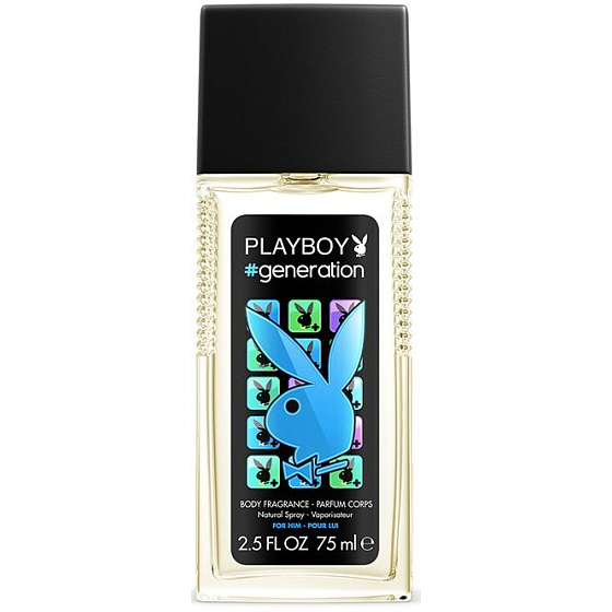 Playboy Generation for Him parfümiertes Deodorantglas für Männer 75 ml
