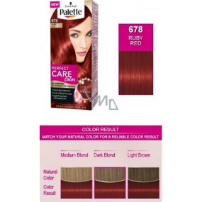 Schwarzkopf Palette Perfect Color Care Haarfarbe 678 Rubinrot