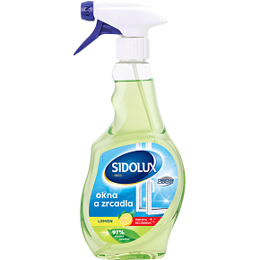 SIDOLUX Fenster und Spiegel Nano Code Zitrone, 500 ml
