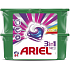 Ariel 3in1 Farbgelkapseln für farbige Wäsche schützen und beleben die Farben von 2 x 32 Stück