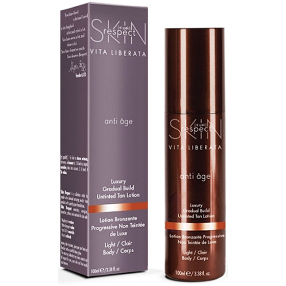 Vita Liberata Skin Respect Anti-Age Selbstbräunende farblose Anti-Aging-Körpercreme mit Sheabutter 100 ml