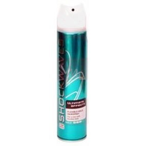 Wella Shockwaves Ultimate Effects Haarspray mit flexiblem Halt 250 ml Spray