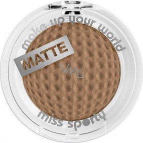 Miss Sports Studio Farbe Mono Matte Lidschatten 123 Schokolade 2,5 g