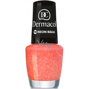 Dermacol Neon Polish Neon Nagellack 19 Bikini 5 ml