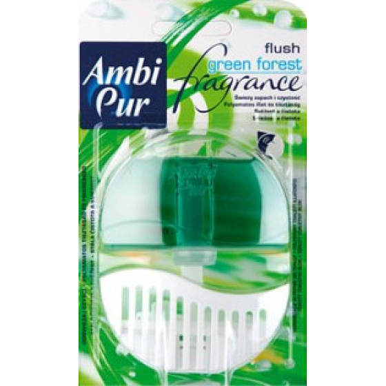 Ambi Pur Green Forest Toilettenblock Flüssigkeitsvorhang 55 ml