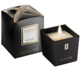 jFenzi Lili Ardagio Sojawachskerze mit dem Duft des Parfums Giorgio Armani Si Intense Handgefertigt schwarz 200 g