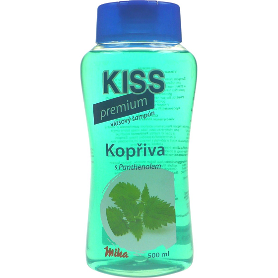 Mika Kiss Premium Brennnessel Haarshampoo mit Panthenol 500 ml