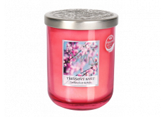 Heart & Home Kirschblüte Soja Duftkerze Medium brennt bis zu 30 Stunden 110 g