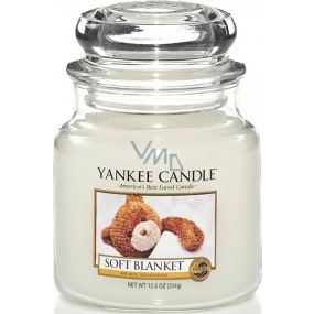 Yankee Candle Soft Blanket - Mittlere Decke Duftkerze Klassisches mittleres Glas 411 g