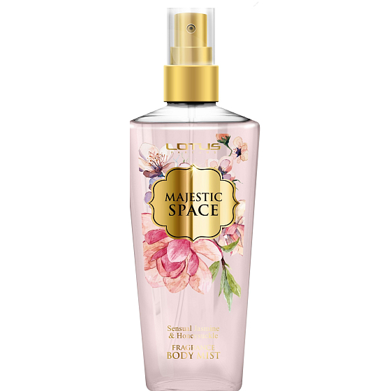 Lotus Parfums Majestic Space Sensual Jasmin & Geißblatt Körperparfüm Wasser, Nebel 210 ml