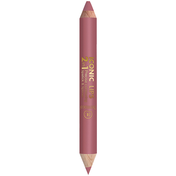 Dermacol Iconic Lips 2in1 Lippenstift und Konturstift Nr. 01 10 g