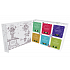 Englischer Teeladen Bio Christmas White Collection Minzkekse + Roter Kirsch-Chai + Frucht-Rooibos + Ingwer und Cranberry + Saisonale Siesta + Würziger Kürbis, 48 Aufgussbeutel, 6 Teearomen, Geschenkset