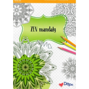 Ditipo Zen Mandala Malbuch 16 Blätter
