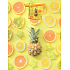 Nekupto Geschenk Papiertüte 18 x 23 x 10 cm Ananas 1876 01 KFM