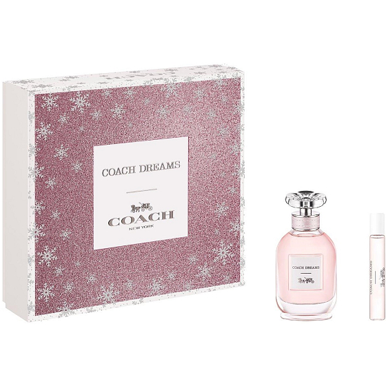 Coach Dreams parfümiertes Wasser für Frauen 60 ml + parfümiertes Wasser 7,5 ml, Geschenkset