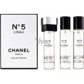 Chanel Nr.5 L Eau de Toilette Nachfüllpackung für Damen 3 x 20 ml